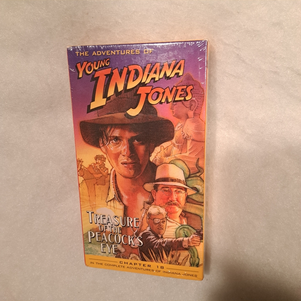 Indiana Jones VHS Ch 18 Treasure of the Peacock's Eye